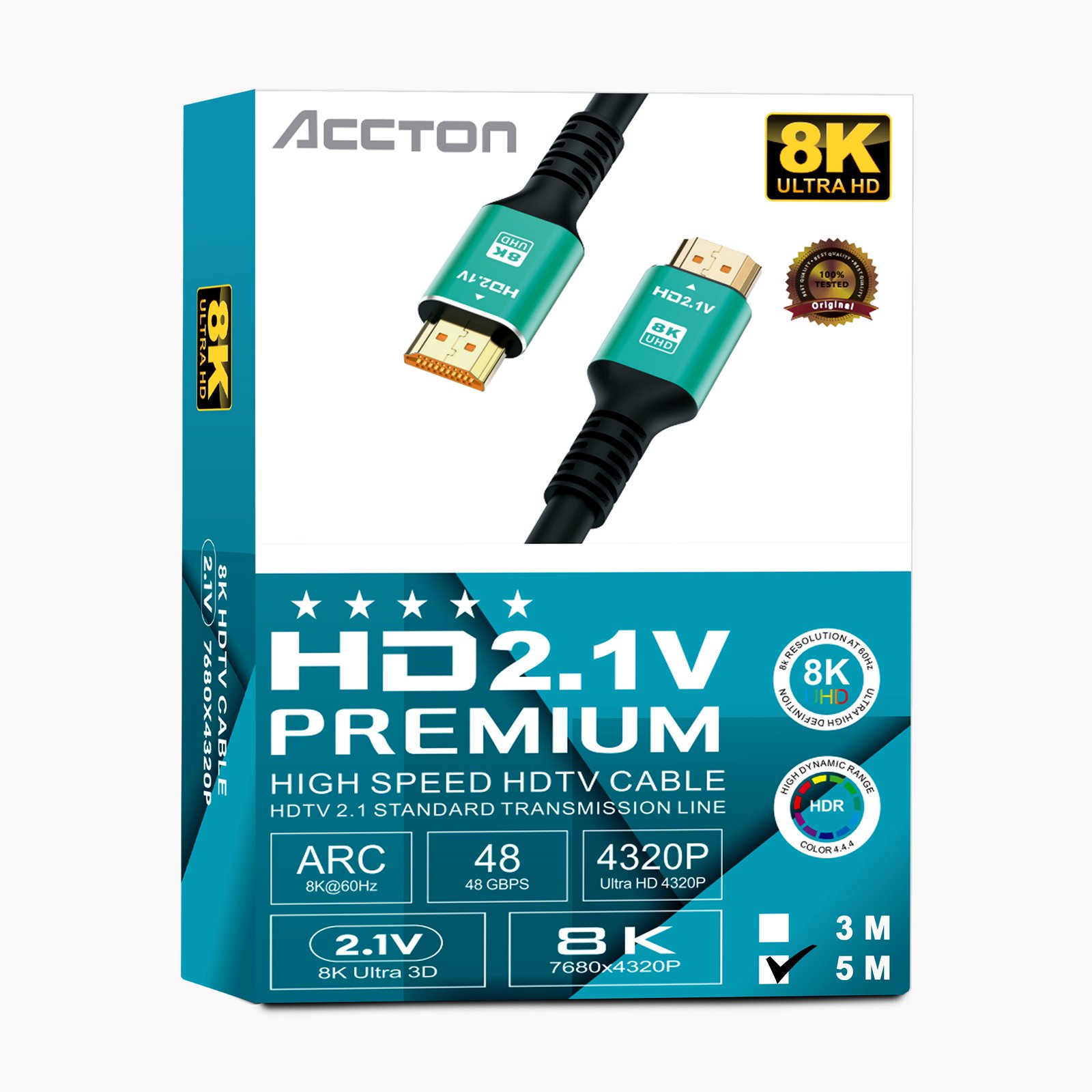 8k-hdmi-5m Accton HDMI 4K 5Meter - Image 1